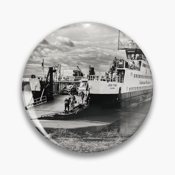 Item preview, MV Loch Fyne Largs Ferry (monochrome) designed and sold by RJW Images.
