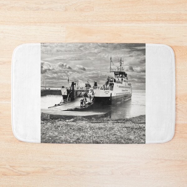 Item preview, MV Loch Fyne Largs Ferry (monochrome) designed and sold by RJW Images.