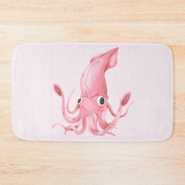 Item preview, Cute Squid Illustration Sea Ocean Creature Art designed and sold by Retr0Tshirts.
