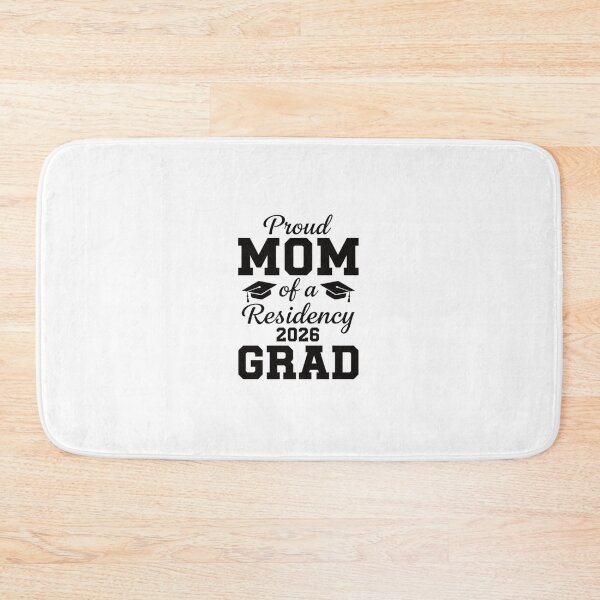Item preview, Proud Mom Residency Graduate Physician Hospital Training Achievement Family designed and sold by GridText.