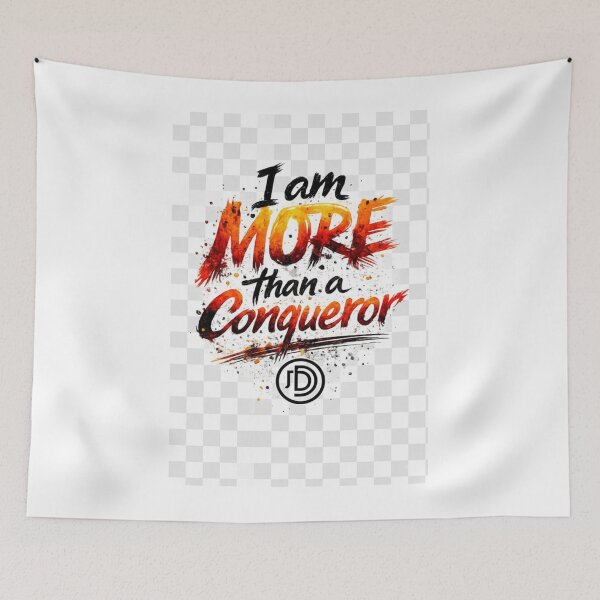 Item preview, I am more than a Conqueror   designed and sold by DazzleDuds01.