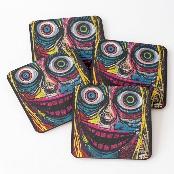 Item preview, GraffitX Chaos Oracle – Abstract Street Surreal Portrait Art designed and sold by Blackcanvas444.