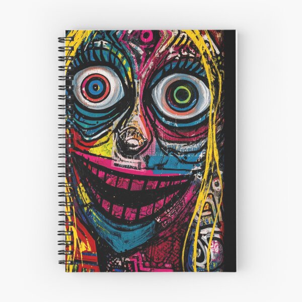 Item preview, GraffitX Chaos Oracle – Abstract Street Surreal Portrait Art designed and sold by Blackcanvas444.