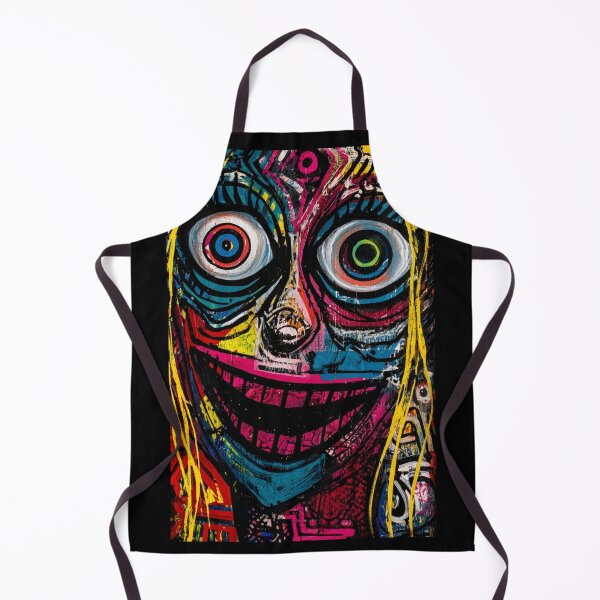 Item preview, GraffitX Chaos Oracle – Abstract Street Surreal Portrait Art designed and sold by Blackcanvas444.