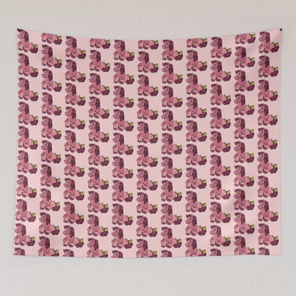 Item preview, Pretty Pink Pony Yellow Bow - Valentine designed and sold by BumbleBites.