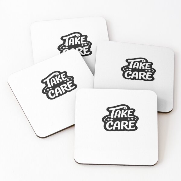 Item preview, Take Care – Minimalist Self Care Typography Design designed and sold by GoxyVision.