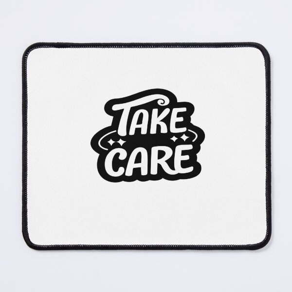 Item preview, Take Care – Minimalist Self Care Typography Design designed and sold by GoxyVision.