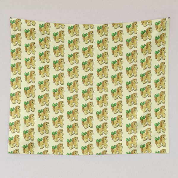 Item preview, Pretty Yellow Pony Green Bow - Buttercup designed and sold by BumbleBites.