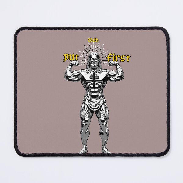 Item preview, Muscle Jesus at the Gym designed and sold by DxterCrz.