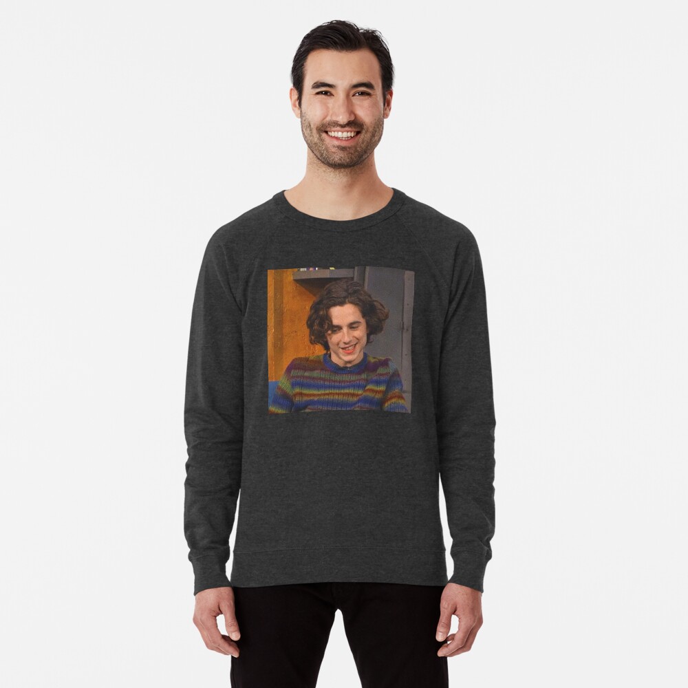 glossier sweatshirt timothee chalamet