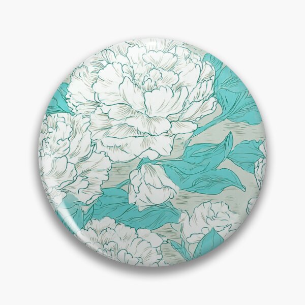 Item preview, Transformative Teal Botanical Bliss designed and sold by Ewa Miller.