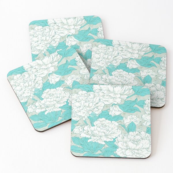 Item preview, Transformative Teal Botanical Bliss designed and sold by Ewa Miller.