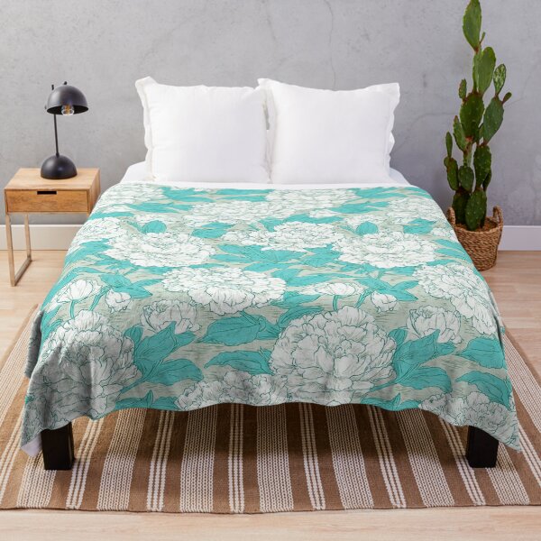 Item preview, Transformative Teal Botanical Bliss designed and sold by Ewa Miller.