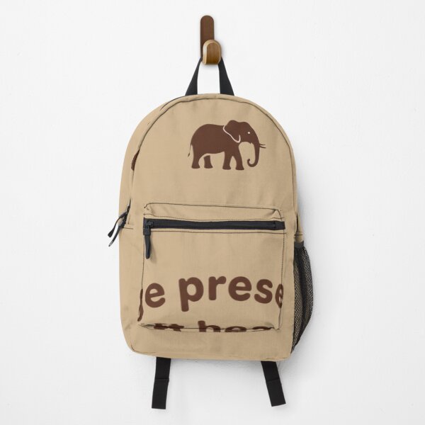 Item preview, Large Presence Soft Heart Elephant Sticker designed and sold by SavannaStrikes.