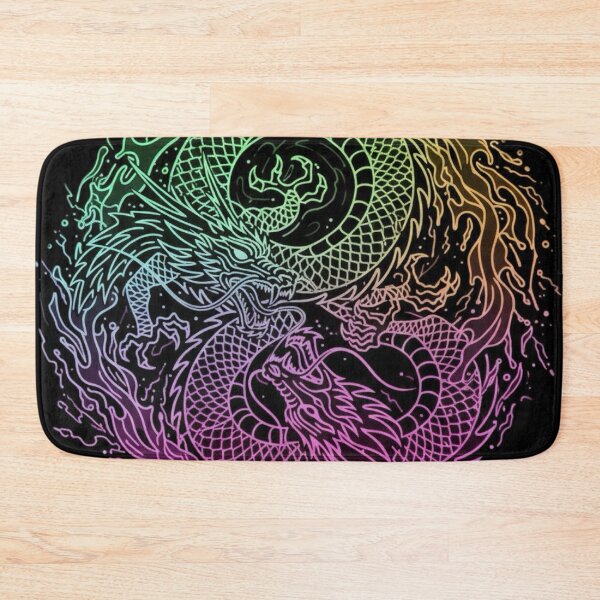 Item preview, SORYU // Twin Neon Dragons designed and sold by Jchan24.