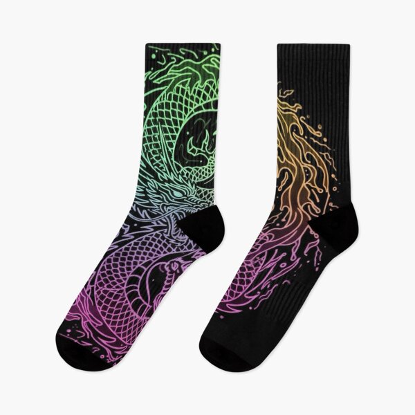 Item preview, SORYU // Twin Neon Dragons designed and sold by Jchan24.