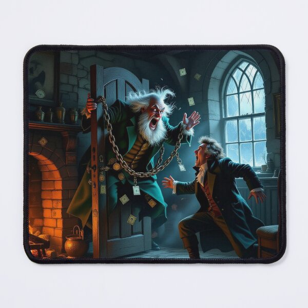 Item preview, Ebenezer Scrooge confronting Marley ghost designed and sold by LCPcreations.