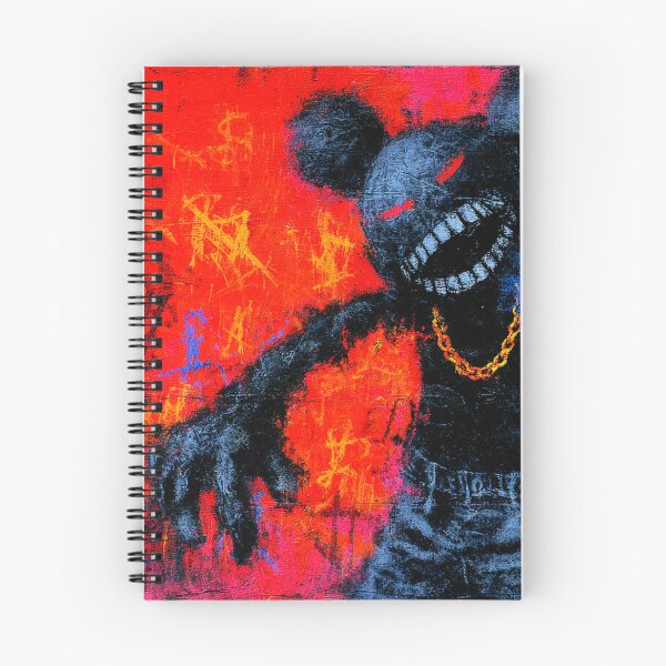 Item preview, GraffitX Chaos Oracle – Abstract Street Surreal Portrait Art designed and sold by Blackcanvas444.