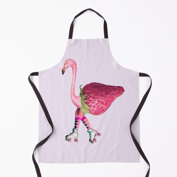 Item preview, Flamingo Inline Skating Skate Fun Design designed and sold by Retr0Tshirts.