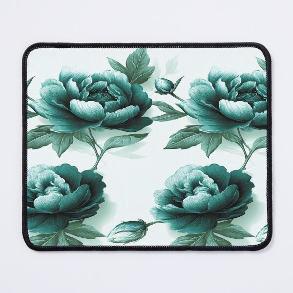 Item preview, Transformative Teal Botanical Bliss designed and sold by Ewa Miller.