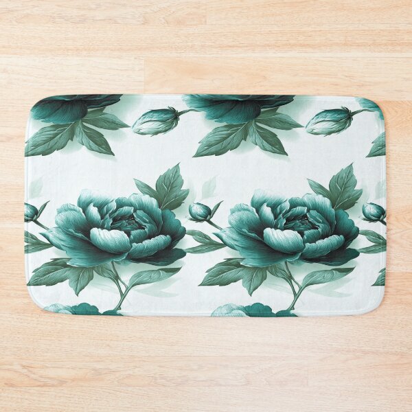 Item preview, Transformative Teal Botanical Bliss designed and sold by Ewa Miller.