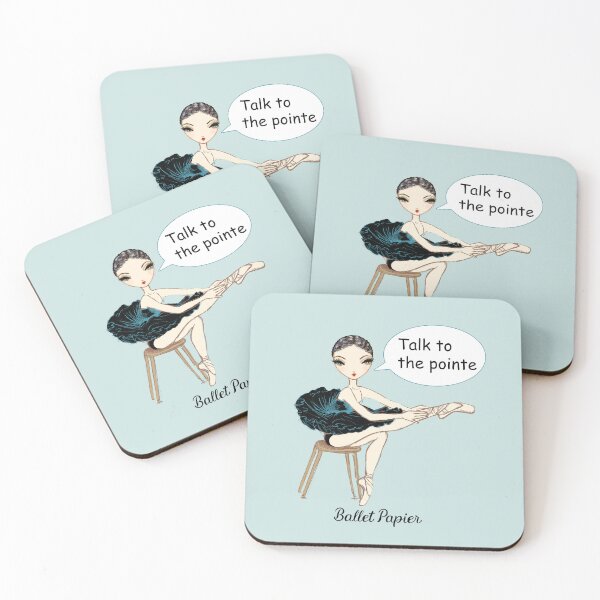 Item preview, Talk To The Pointe designed and sold by Ballet Papier.