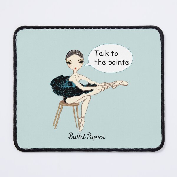 Item preview, Talk To The Pointe designed and sold by Ballet Papier.