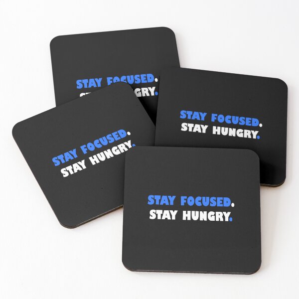 Item preview, Stay Hungry. Stay Focused. designed and sold by Power Quote Store.