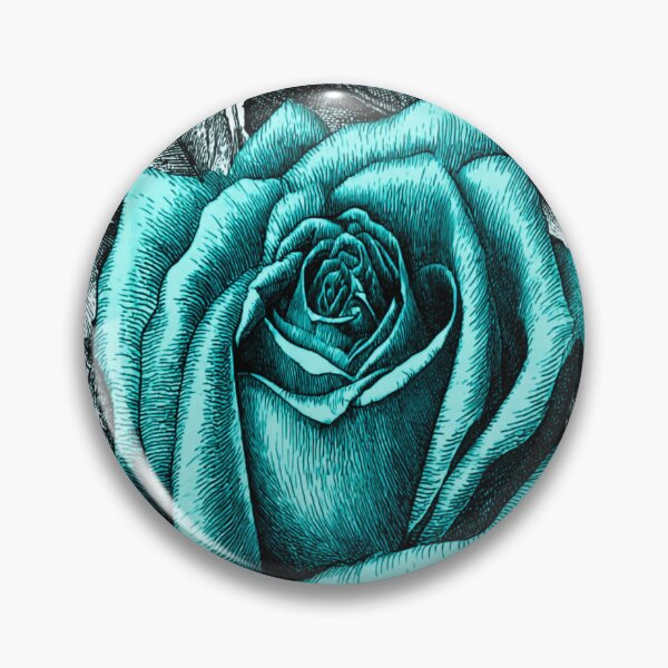 Item preview, Transformative Teal Botanical Bliss designed and sold by Ewa Miller.