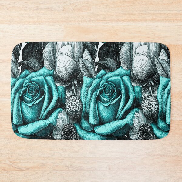 Item preview, Transformative Teal Botanical Bliss designed and sold by Ewa Miller.