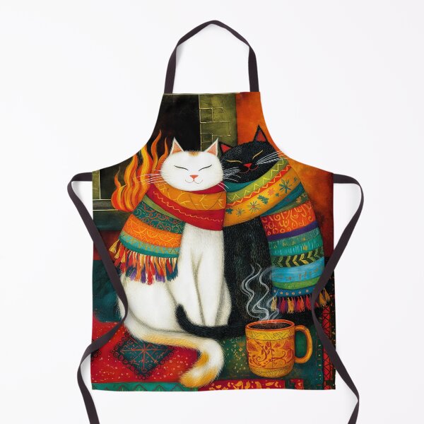 Item preview, Cats by Fireplace designed and sold by Blue Horse Photo Magic.