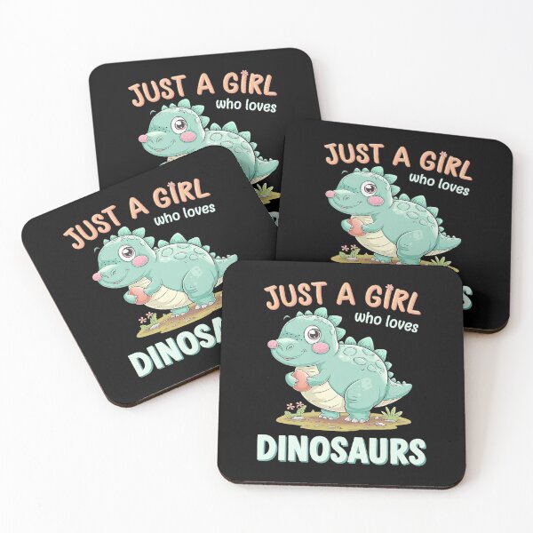 Item preview, Just a Girl Who Loves Dinosaurs 3  designed and sold by MarkLeedsArt.