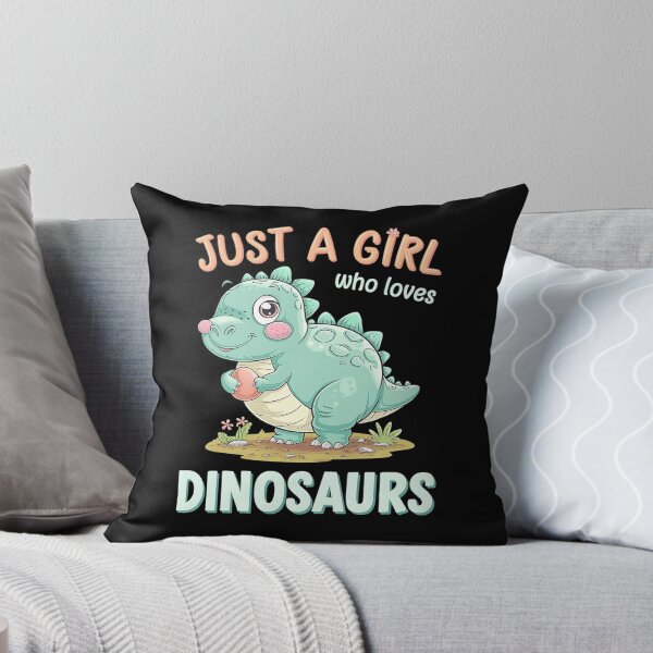 Item preview, Just a Girl Who Loves Dinosaurs 3  designed and sold by MarkLeedsArt.