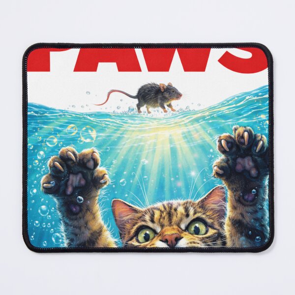 Item preview, Angry Cat Underwater Battle designed and sold by LucoraSelect.