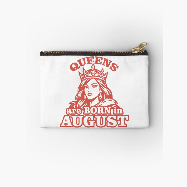 Item preview, Queens Are Born in August – Birthday Queen Crown Illustration designed and sold by TipTop GFX.