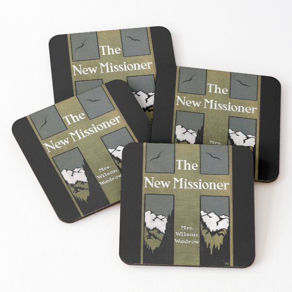 Item preview, 'The New Missioner' old cover book of a novel by Mrs. Wilson Woodrow designed and sold by Filologica.