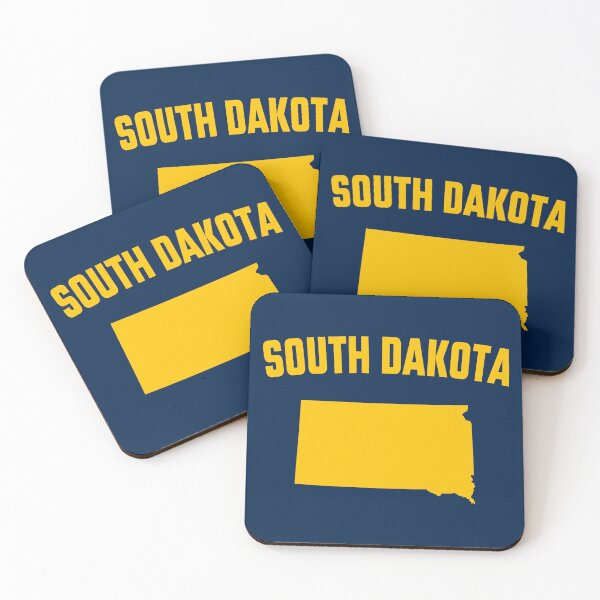 Item preview, South Dakota State Pride - Classic Gold Silhouette Edition designed and sold by mashmosh.