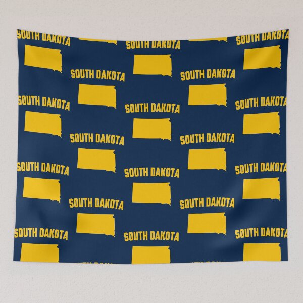 Item preview, South Dakota State Pride - Classic Gold Silhouette Edition designed and sold by mashmosh.
