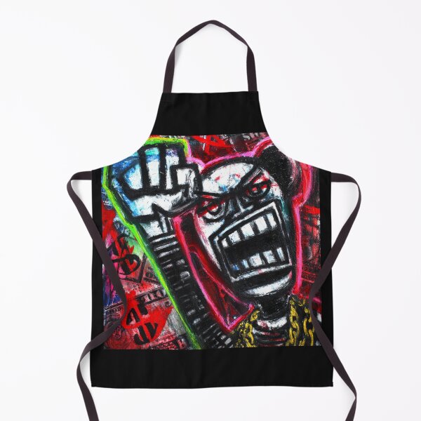 Item preview, GraffitX Chaos Oracle – Abstract Street Surreal Portrait Art designed and sold by Blackcanvas444.