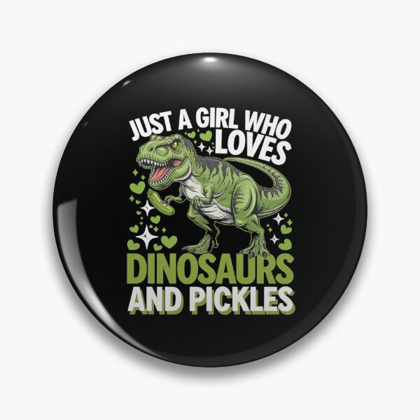 Item preview, Just A Girl Who Loves Dinosaurs And Pickles Dinosaur designed and sold by AquaKiev.