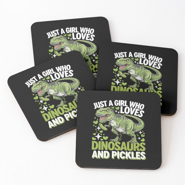 Item preview, Just A Girl Who Loves Dinosaurs And Pickles Dinosaur  designed and sold by AquaKiev.