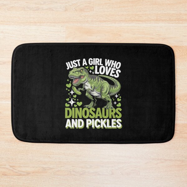 Item preview, Just A Girl Who Loves Dinosaurs And Pickles Dinosaur  designed and sold by AquaKiev.