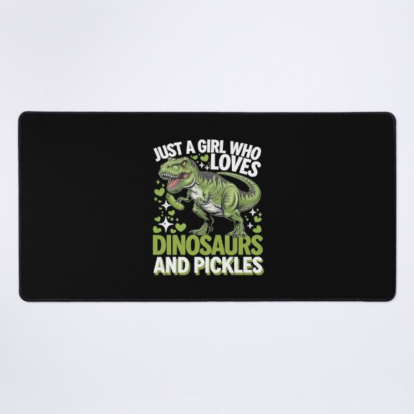 Item preview, Just A Girl Who Loves Dinosaurs And Pickles Dinosaur designed and sold by AquaKiev.