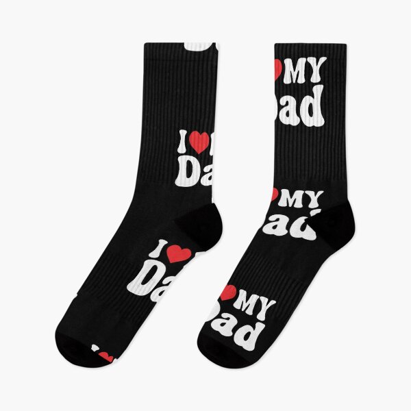 Item preview, I Love My Dad Best Father Valentine designed and sold by GrumpySableye.