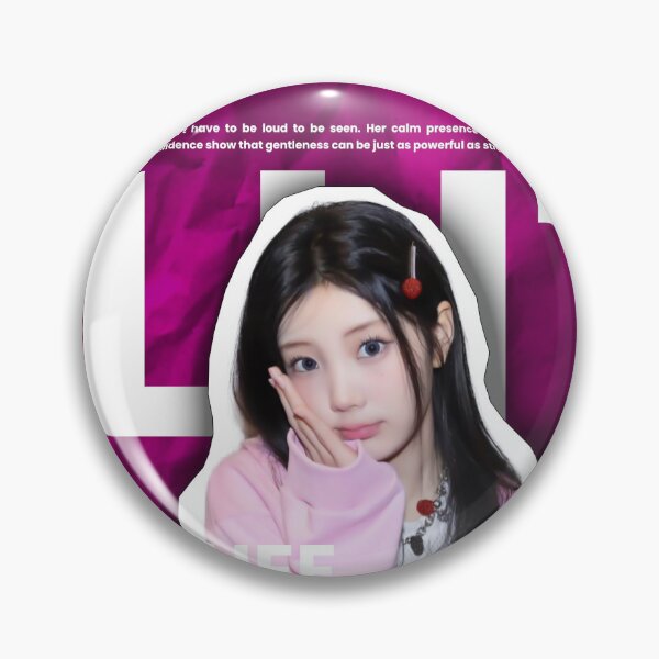 Item preview, K-Pop Idol Wonhee ILLIT Fan Art Poster with Pink Aesthetic. designed and sold by HilmanEzzad.