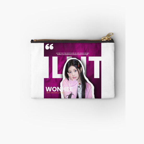 Item preview, K-Pop Idol Wonhee ILLIT Fan Art Poster with Pink Aesthetic. designed and sold by HilmanEzzad.