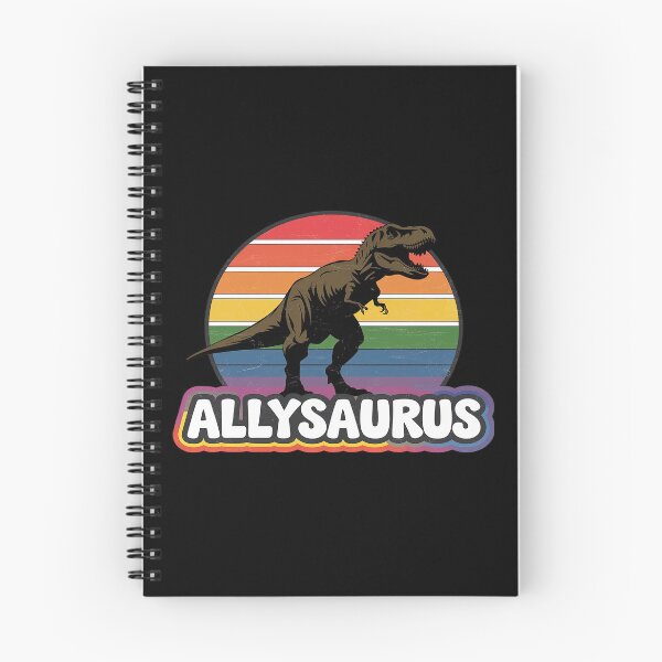 Item preview, Allysaurus - LGBT Supporter Dinosaur Gay Pride Flag  designed and sold by MarryIsMonth.