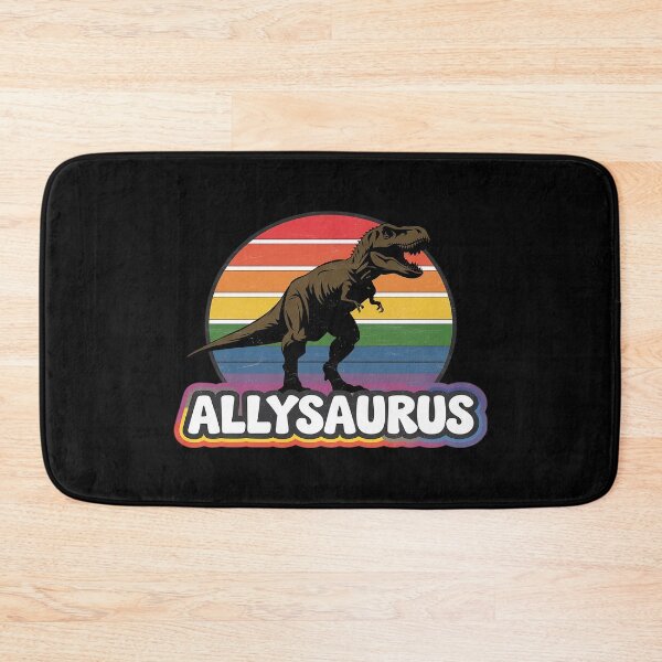 Item preview, Allysaurus - LGBT Supporter Dinosaur Gay Pride Flag  designed and sold by MarryIsMonth.