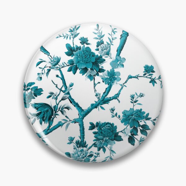 Item preview, Transformative Teal Botanical Bliss designed and sold by Ewa Miller.
