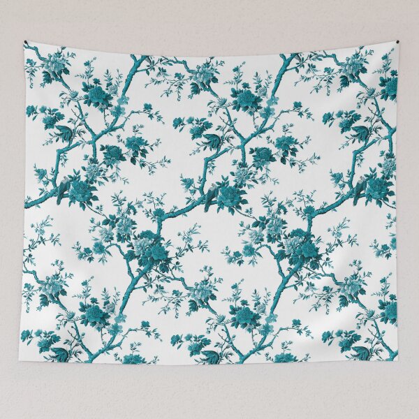 Item preview, Transformative Teal Botanical Bliss designed and sold by Ewa Miller.